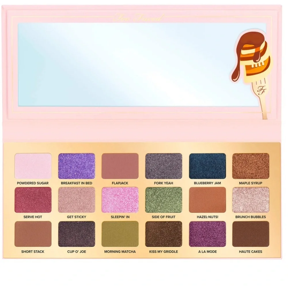 Too Faced Limited Edition Maple Syrup Pancakes 18 shade Eyeshadow Palette